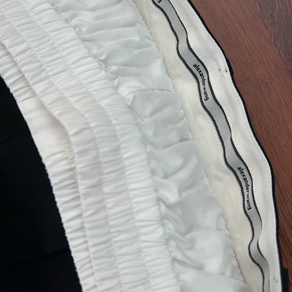 NWOT Alexander Wang Pre Styled Tailored Wool Culottes w/ Exposed Boxer Pants 00 - Picture 6 of 17